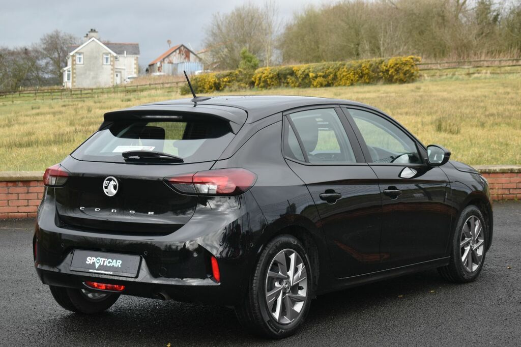 Vauxhall Corsa Hatchback DMZ8251 Black #3