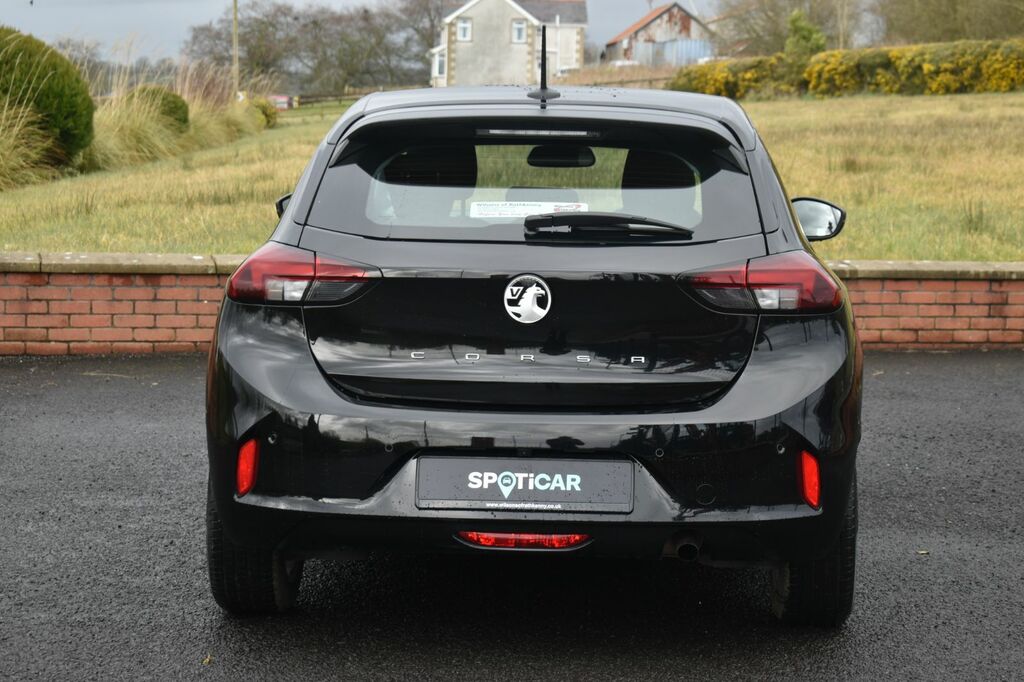 Vauxhall Corsa Hatchback DMZ8251 Black #4