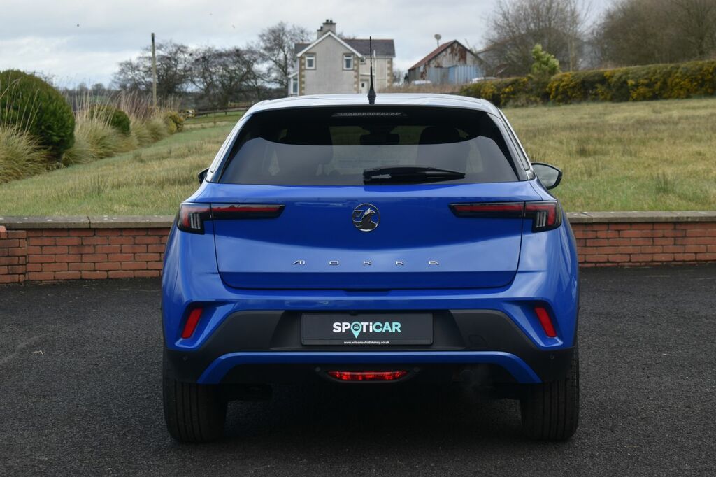 Vauxhall Mokka Suv WRZ4123 Blue #4