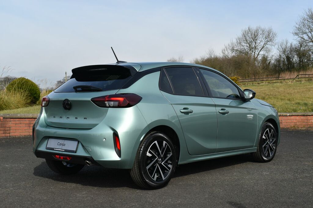 Vauxhall Corsa Hatchback XRZ6553 Green #3