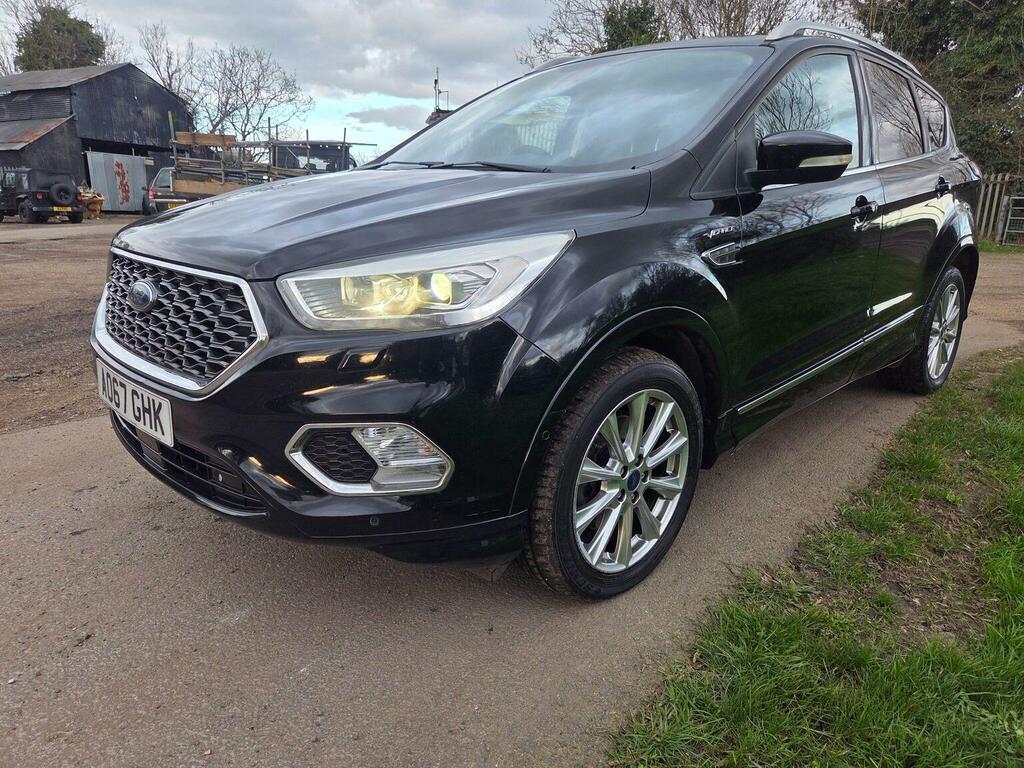 Ford Kuga 2.0 Tdci Vignale Awd Euro 6 S S AO67GHK Black #4