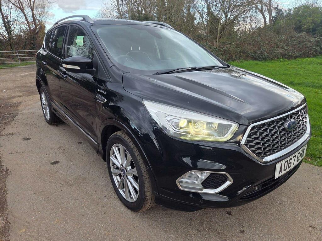 Ford Kuga 2.0 Tdci Vignale Awd Euro 6 S S AO67GHK Black #2