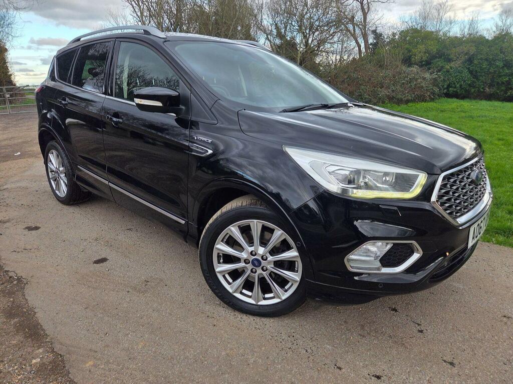 Ford Kuga 2.0 Tdci Vignale Awd Euro 6 S S AO67GHK Black #6