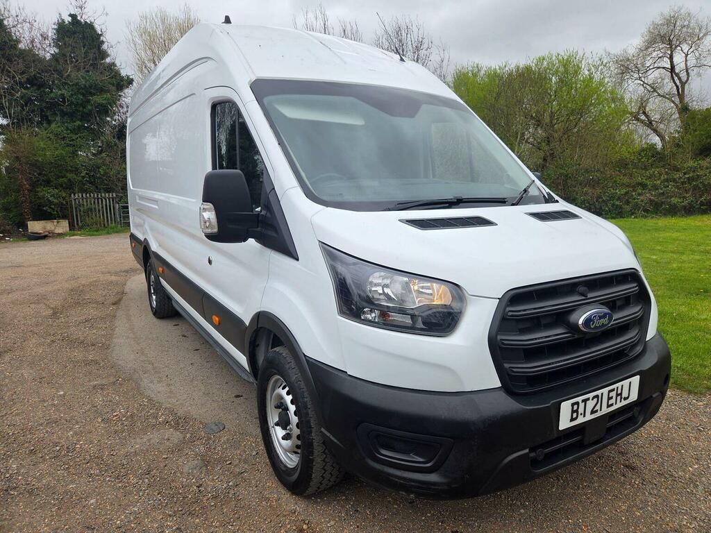 Ford Transit Custom 2.0 350 Ecoblue Leader Rwd L4 H3 Euro 6 S S White