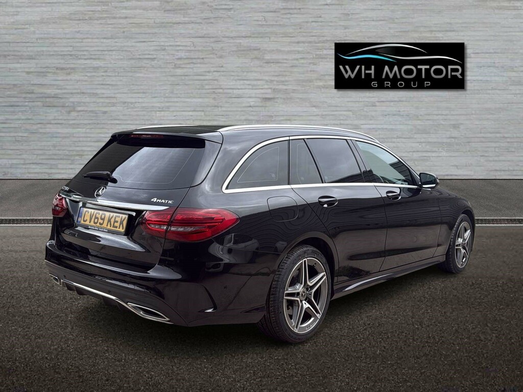 Mercedes-Benz C Class Amg Line Premium D 4Matic 4Wd CV69KEK Black #6