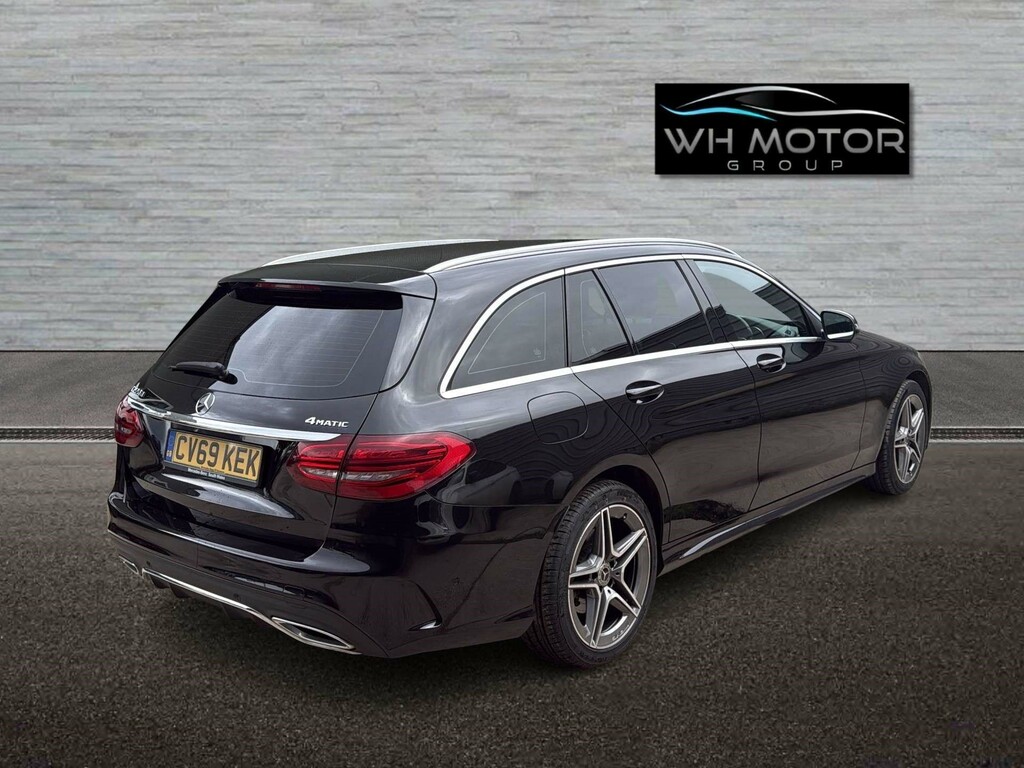 Mercedes-Benz C Class Amg Line Premium D 4Matic 4Wd CV69KEK Black #5