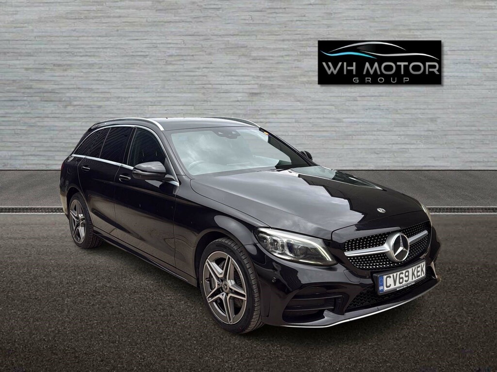 Mercedes-Benz C Class Amg Line Premium D 4Matic 4Wd CV69KEK Black #2
