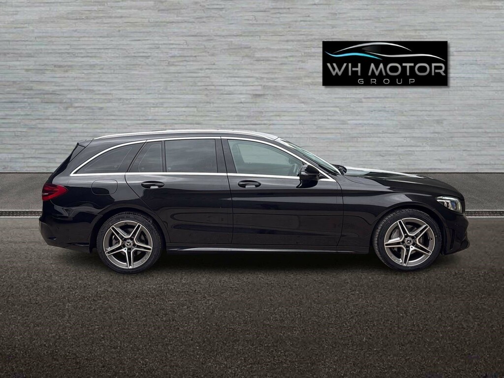 Mercedes-Benz C Class Amg Line Premium D 4Matic 4Wd CV69KEK Black #3