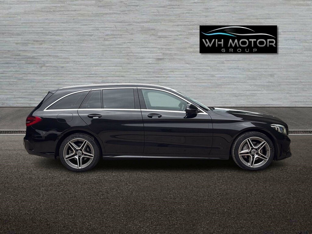 Mercedes-Benz C Class Amg Line Premium D 4Matic 4Wd CV69KEK Black #4