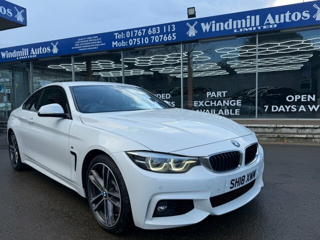 BMW 4 Series Gran Coupe 435D M Sport Coupe SH18XWM White #2