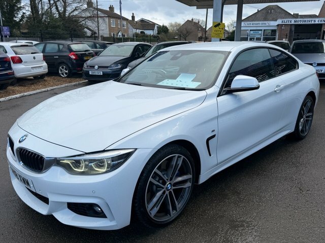 BMW 4 Series Gran Coupe 435D M Sport Coupe SH18XWM White #3
