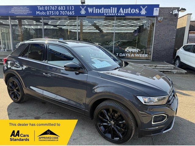 Volkswagen T-Roc Tdi Black Edition Suv Grey