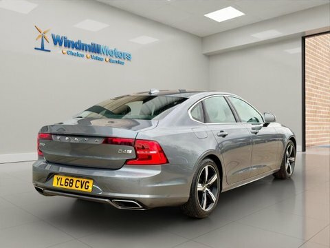Volvo S90 2.0 D4 R-design YL68CVG Grey #4