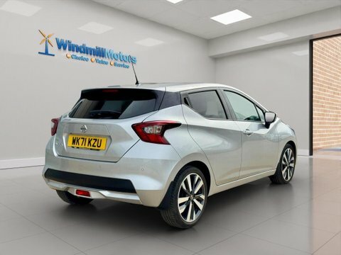 Nissan Micra 1.0 Ig-t Tekna WK71KZU Silver #5
