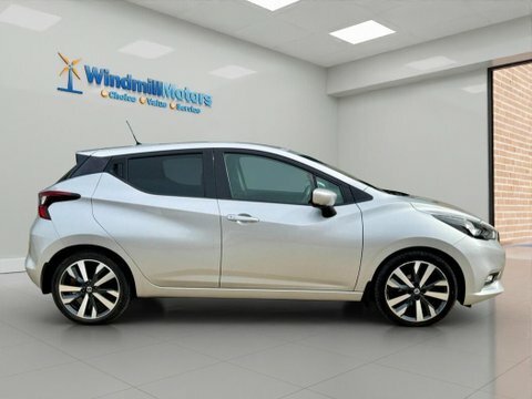 Nissan Micra 1.0 Ig-t Tekna WK71KZU Silver #3
