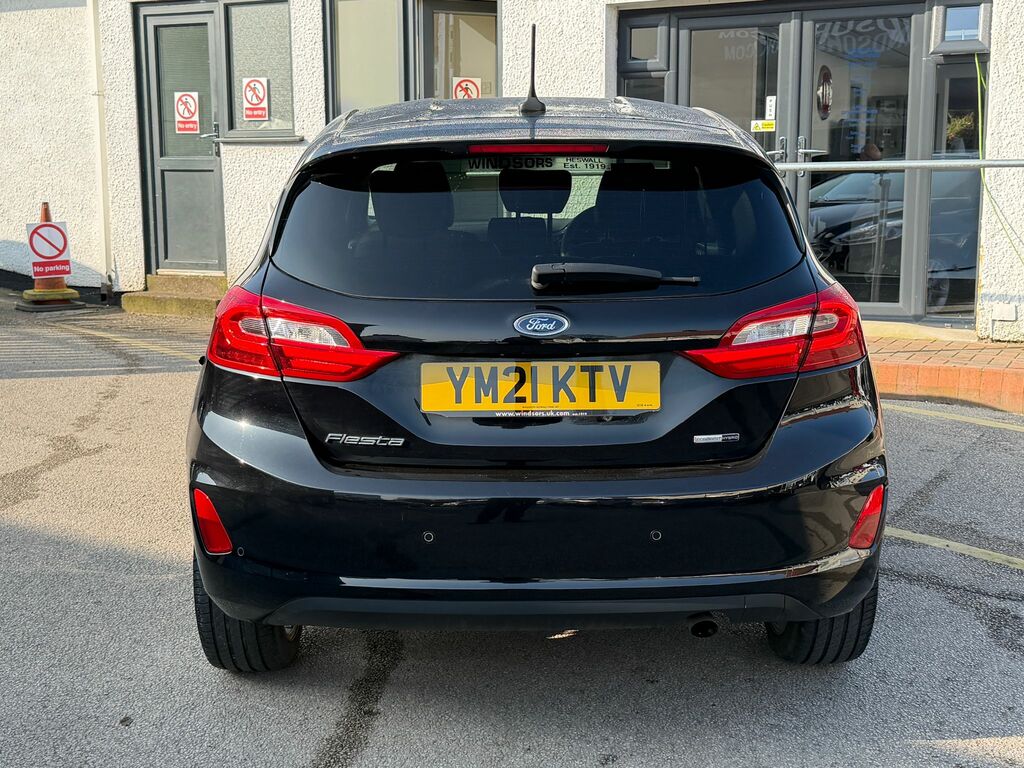 Ford Fiesta 1.0T Ecoboost Mhev Titanium X Hatchback YM21KTV Black #3