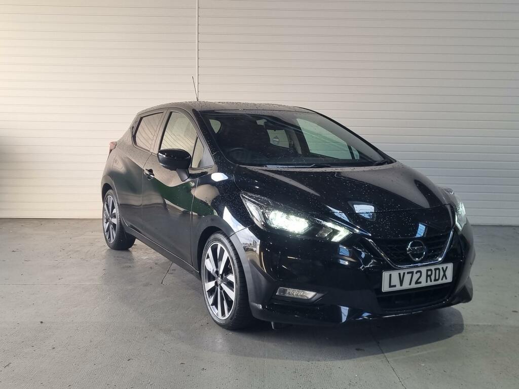 Nissan Micra 1.0 Ig-t Tekna Hatchback Xtron Euro 6 Black