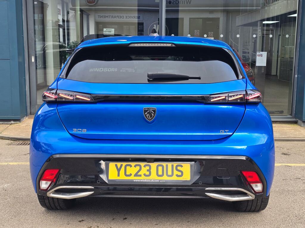 Peugeot 308 1.2 Puretech Gt Hatchback Eat Euro 6 S YC23OUS Blue #4