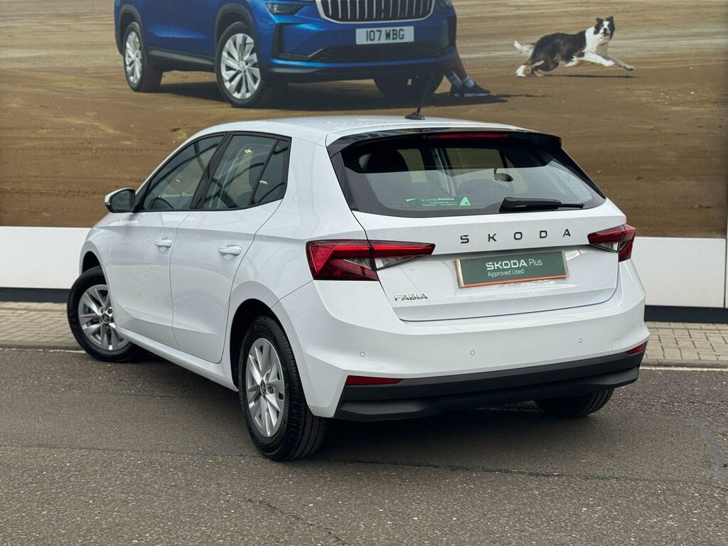 Skoda Fabia 1.0 Tsi Se Edition Hatchback Eur GK25LNN White #3