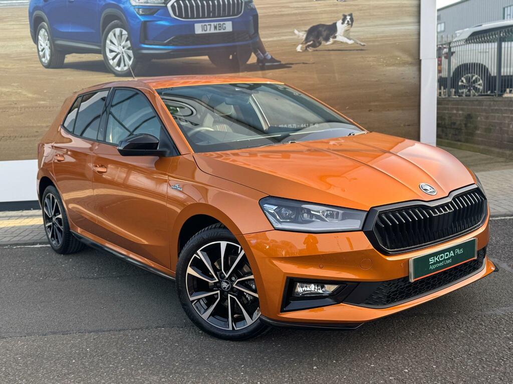 Skoda Fabia 1.5 Tsi Monte Carlo Edition Hatchback D Orange