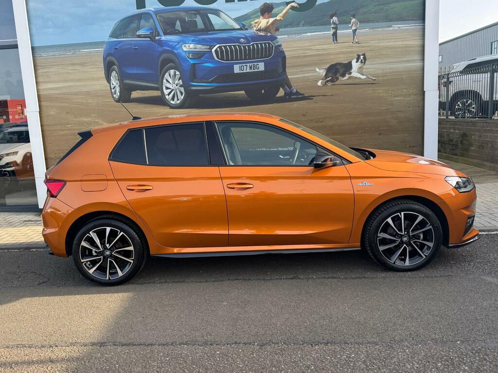 Skoda Fabia 1.5 Tsi Monte Carlo Edition Hatchback D KR25OGB Orange #4