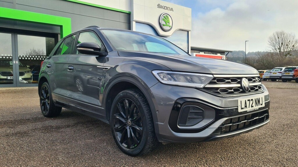 Volkswagen T-Roc 2.0 Tsi R-line Dsg 4Motion Euro 6 Ss LA72NMJ Grey #4