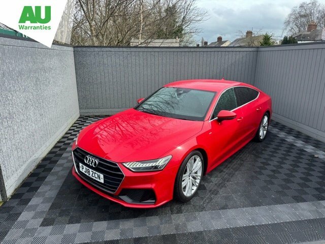 Audi A7 3.0 Tdi V6 50 S Line Sportback Tiptroni Red