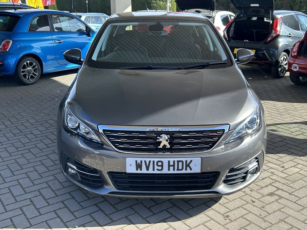 Peugeot 308 Hatchback 1.2 Puretech Gpf Allure 2019 Grey #2