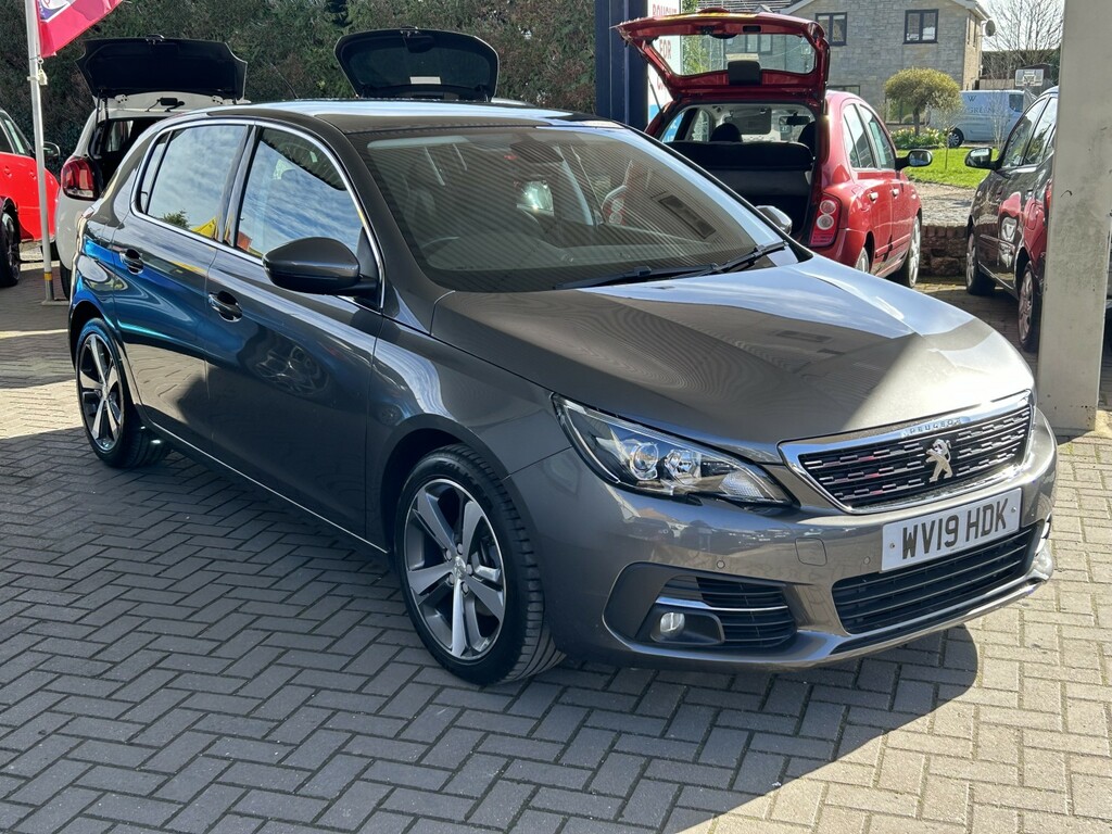 Peugeot 308 Hatchback 1.2 Puretech Gpf Allure 2019 Grey #3