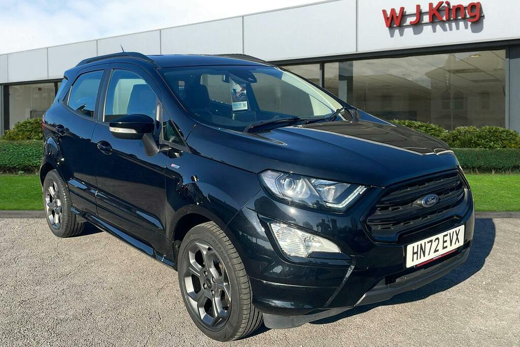 Ford Ecosport 1.0T Ecoboost Gpf St Line Suv Black