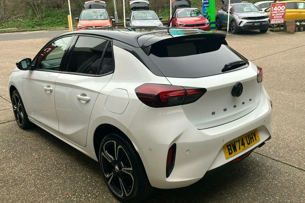 Vauxhall Corsa 1.2 Turbo Gs Hatchback BW74UHY White #2