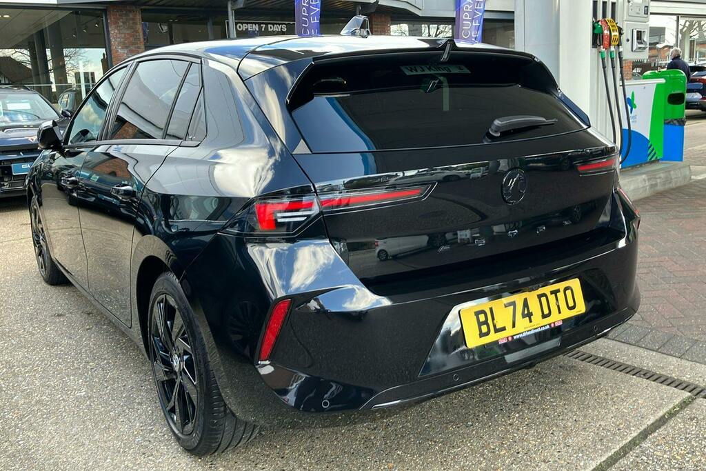 Vauxhall Astra 1.2 Turbo Gs Hatchback BL74DTO Black #2