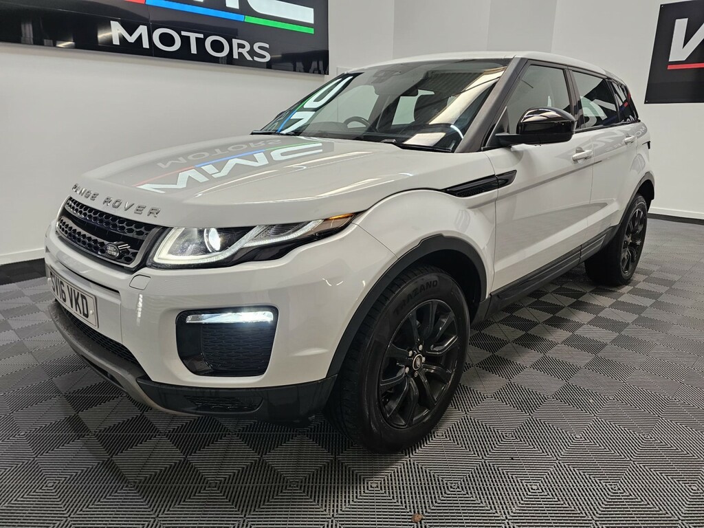Land Rover Range Rover Evoque 2.0 Ed4 Se Tech SV16VKD White #4