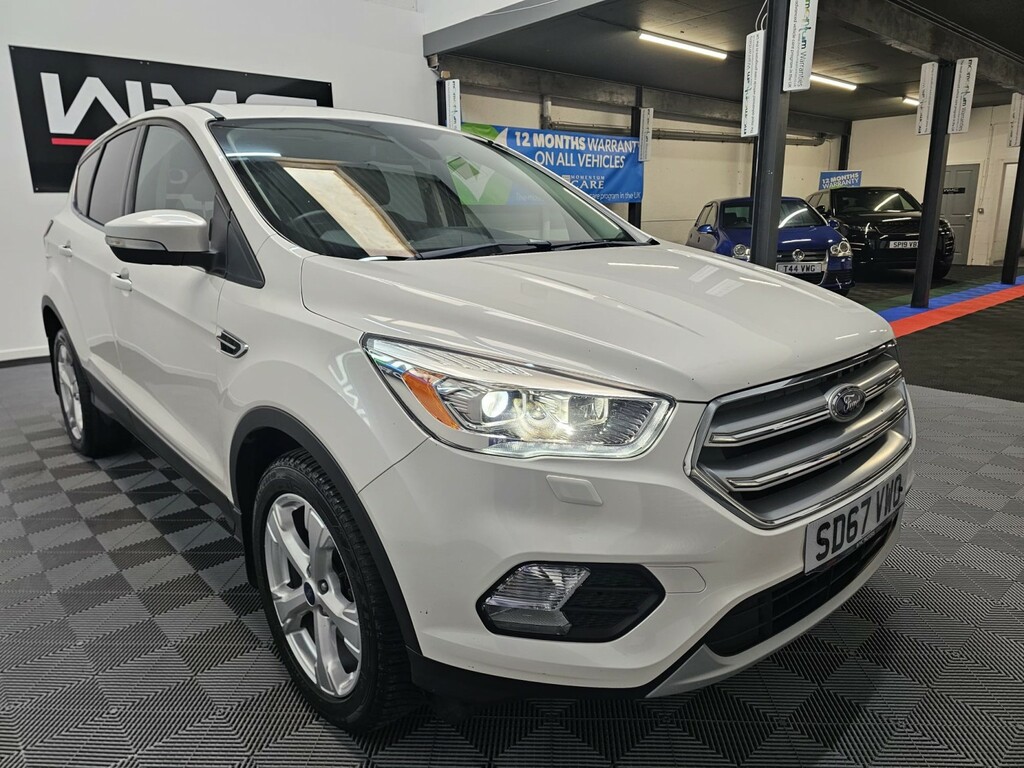 Ford Kuga 2.0 Tdci Titanium SD67VWO White #2