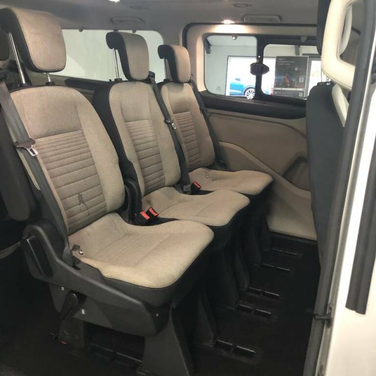 Ford Tourneo Custom 2.0 Ecoblue 130Ps Low Roof 8 Seater Titanium - 202 MF72ZCZ Silver #5