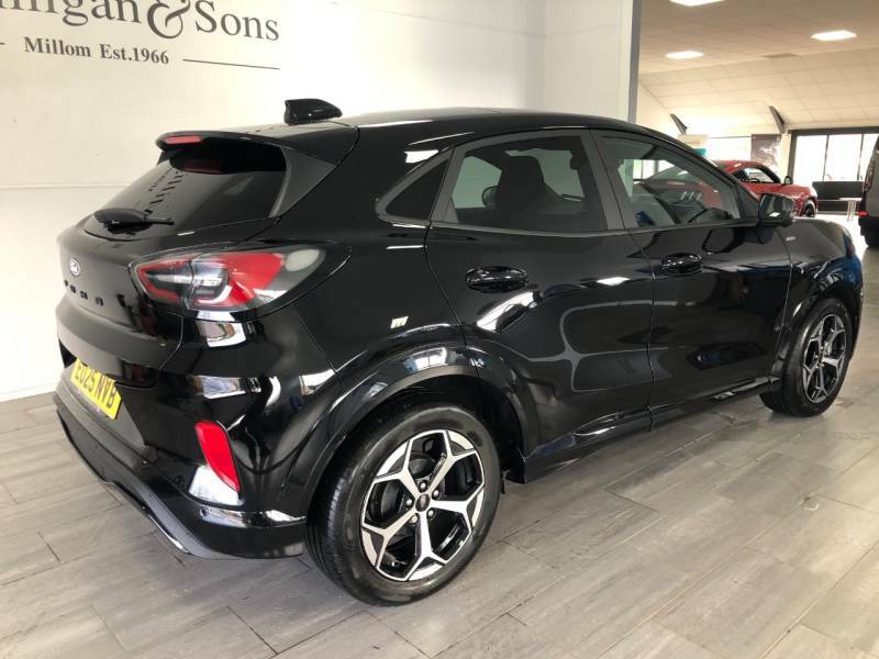 Ford Puma 1.0 Ecoboost Hybrid Mhev St-line Dct - 2025 2 EO25NVB Black #4