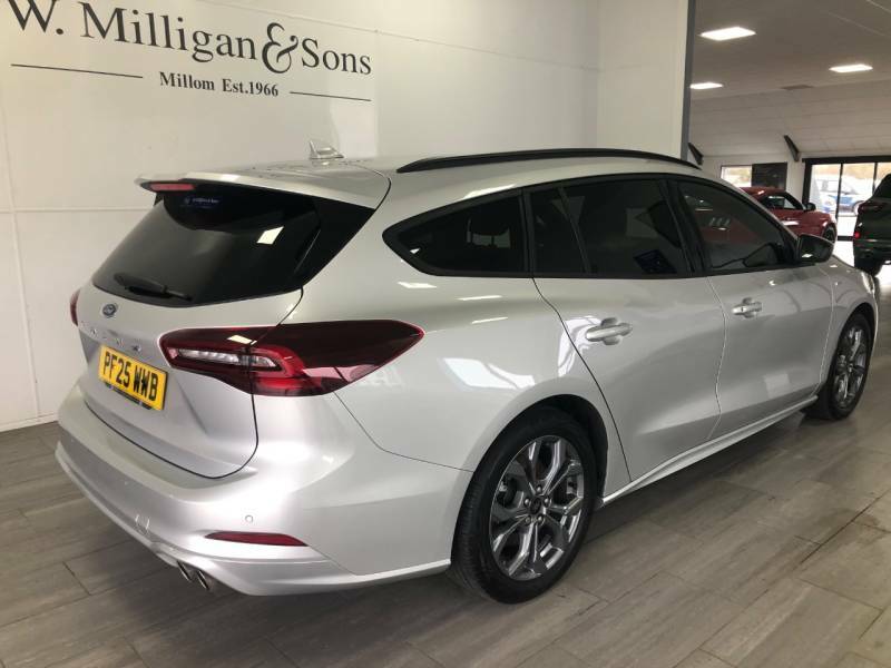Ford Focus 1.0 Ecoboost Hybrid Mhev St-line - 2025 25 PF25WWB Silver #4