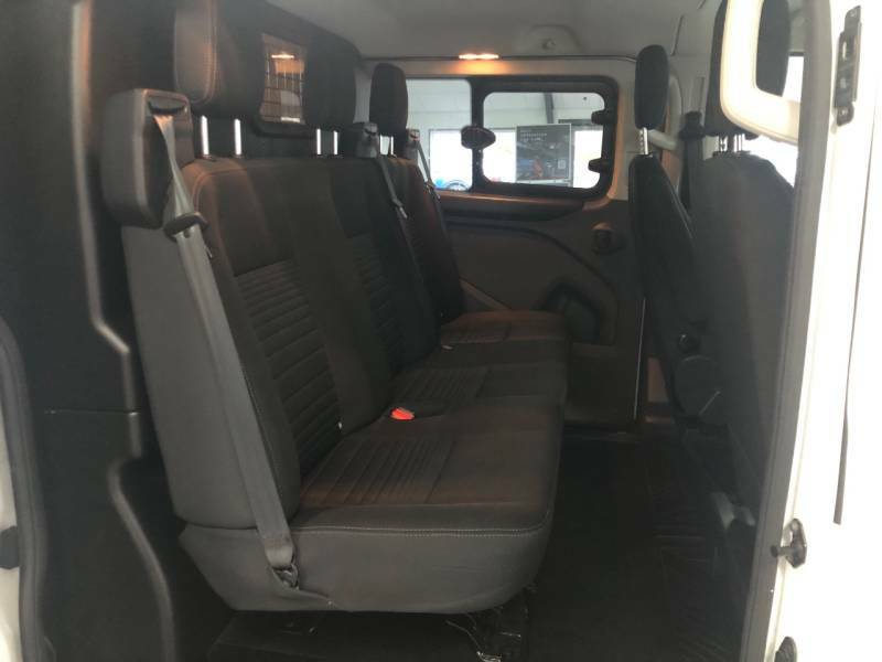 Ford Transit Custom 2.0 Ecoblue 130Ps Low Roof Dcab Limited Van - 202 MA72BBN White #6