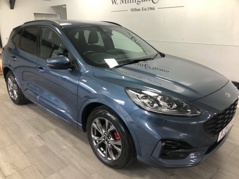 Ford Kuga 1.5 Ecoboost 150 St-line Edition - 2021 21 PJ21EJV Blue #2
