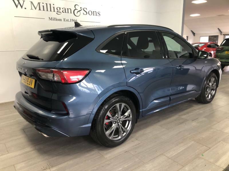 Ford Kuga 1.5 Ecoboost 150 St-line Edition - 2021 21 PJ21EJV Blue #4