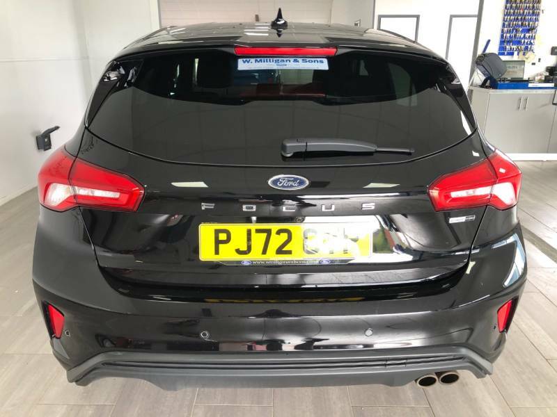 Ford Focus 1.0 Ecoboost Hybrid Mhev 155 St-line X Edition PJ72CYP Black #3
