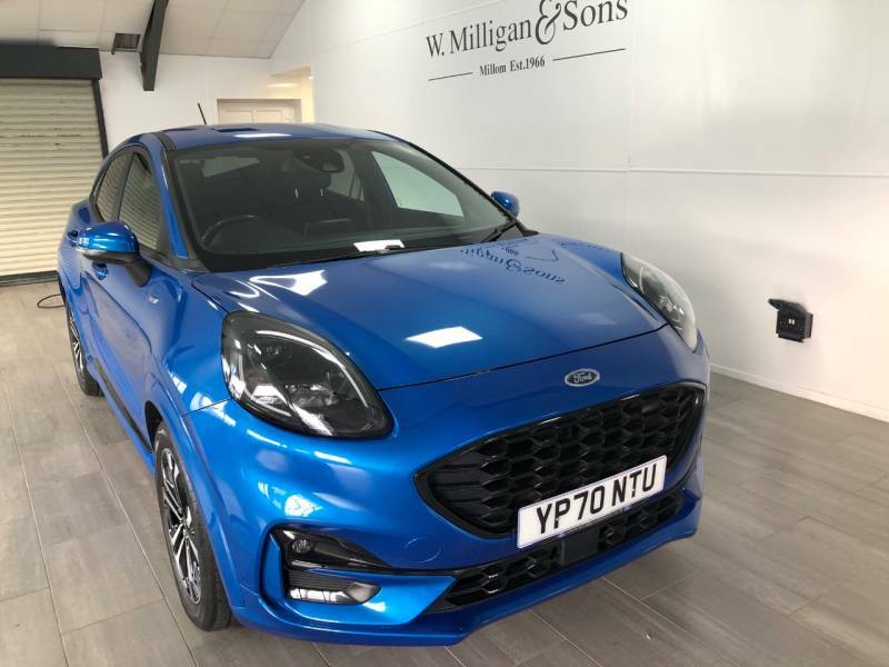 Ford Puma 1.0 Ecoboost Hybrid Mhev 155 St-line - 2020 7 Blue