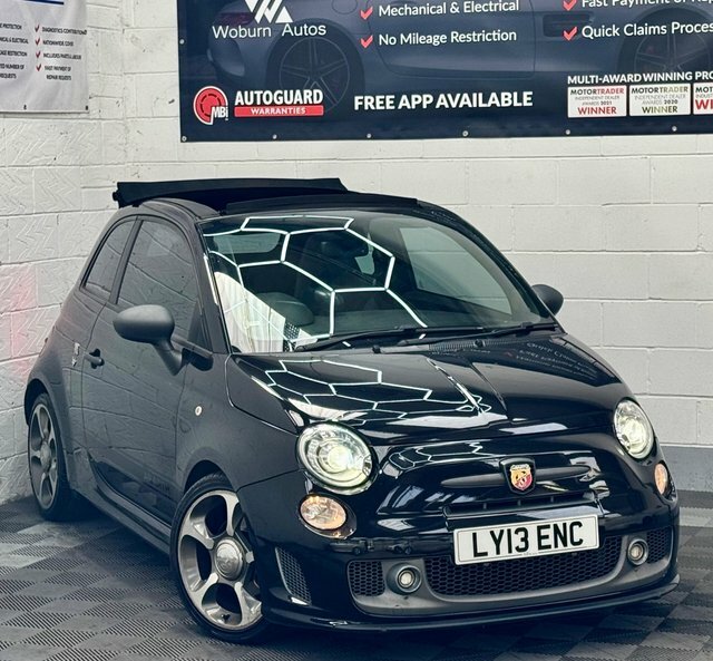 Abarth 595 1.4 T-jet Competizione Cabrio Euro 5 Black
