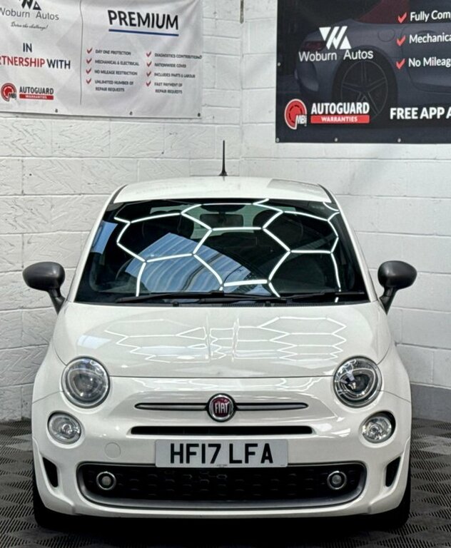 Fiat 500 1.2 S Euro 6 Ss HF17LFA White #5
