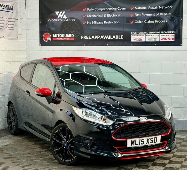 Ford Fiesta 1.0T Ecoboost Zetec S Black Edition Hatchback Black