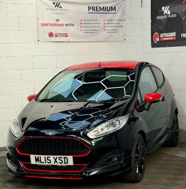 Ford Fiesta 1.0T Ecoboost Zetec S Black Edition Hatchback ML15XSD Black #6