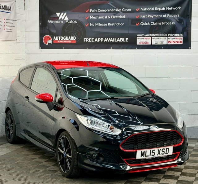 Ford Fiesta 1.0T Ecoboost Zetec S Black Edition Hatchback ML15XSD Black #4