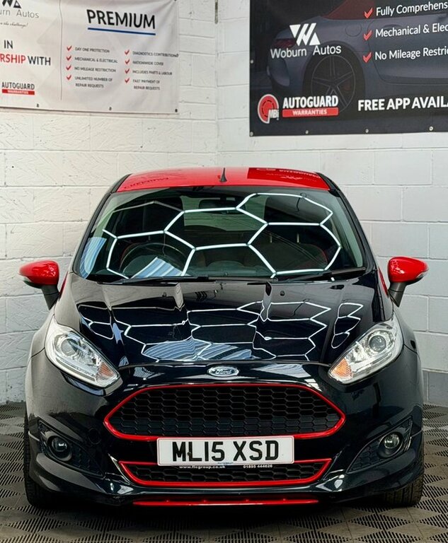 Ford Fiesta 1.0T Ecoboost Zetec S Black Edition Hatchback ML15XSD Black #5
