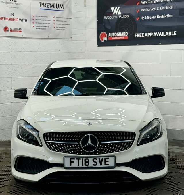 Mercedes-Benz A Class 1.6 A200 Amg Line Premium Hatchback 7 FT18SVE White #5