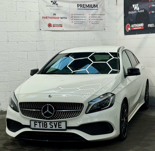 Mercedes-Benz A Class 1.6 A200 Amg Line Premium Hatchback 7 FT18SVE White #6
